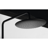 Sapho SOLARIS sprchový stĺp s termostatickou batériou, čierna / zlato mat WD139G