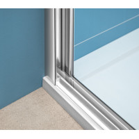 Polysan EASY obdĺžnikový sprchovací kút 700x800mm, skladacie dvere, L/P variant, číre sklo EL1970EL3215