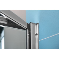 Polysan EASY obdĺžnikový sprchovací kút 900x700mm, skladacie dvere, L/P variant, číre sklo EL1990EL3115