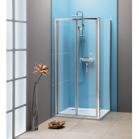 Polysan EASY obdĺžnikový sprchovací kút 700x1000mm, skladacie dvere, L/P variant, číre sklo EL1970EL3415