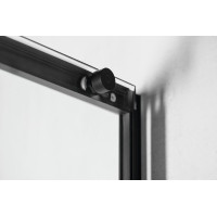 Polysan ALTIS BLACK obdĺžnikový sprchovací kút 1300x800 mm, L/P variant AL4012BAL5912B