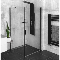 Polysan ZOOM BLACK štvorcový sprchovací kút 800x800mm L/P variant ZL1280BZL3280B