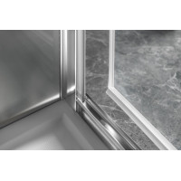 Gelco SIGMA SIMPLY obdĺžnikový sprchovací kút pivot dvere 900x800mm L/P variant, Brick sklo GS3899GS4380