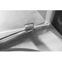 Gelco SIGMA SIMPLY štvorcový sprchovací kút pivot dvere 800x800mm L/P variant, číre sklo GS1279GS3180