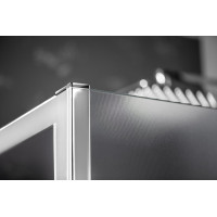 Gelco SIGMA SIMPLY obdĺžnikový sprchovací kút pivot dvere 900x750mm L/P variant, Brick sklo GS3899GS4375