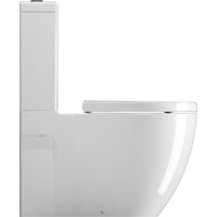 GSI PURA WC kombi, spodný/zadný odpad, biela ExtraGlaze WCSET881711-PURA
