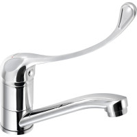 AQUALINE 35 umývadlová batéria s otočnou hubicou, lekárska páka, chróm 54196