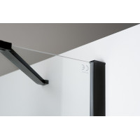 Polysan ZOOM BLACK obdĺžnikový sprchovací kút 1400x800mm L/P varianta ZL1314BZL3280B