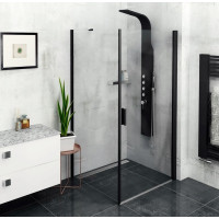 Polysan ZOOM BLACK obdĺžnikový sprchovací kút 900x800mm L/P variant ZL1290BZL3280B