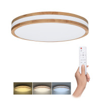Solight LED osvetlenie s diaľkovým ovládačom Woody, 60W, 4200lm, 50cm, zmena chromatickosti, stmievateľné