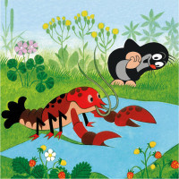 Dino Puzzle Krtko a nohavičky 3x55 dielikov