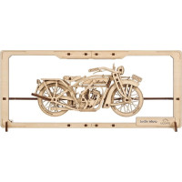 Ugears 2.5D drevené mechanické puzzle India Moto