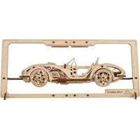Ugears 2.5D drevené mechanické puzzle Roadster MK3
