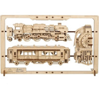 Ugears 2.5D drevené mechanické puzzle Steam Express