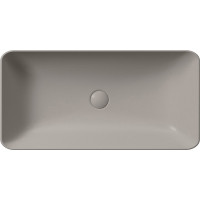 GSI NUBES keramické umývadlo na dosku 80x40cm, tortora mat 904005