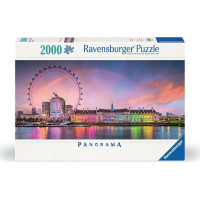 RAVENSBURGER Panoramatické puzzle Farebný Londýn 2000 dielikov