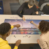 RAVENSBURGER Panoramatické puzzle Farebný Londýn 2000 dielikov