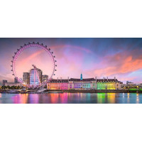 RAVENSBURGER Panoramatické puzzle Farebný Londýn 2000 dielikov