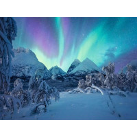RAVENSBURGER Puzzle Keď polárna žiara tancuje 1500 dielikov