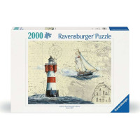 RAVENSBURGER Puzzle Romantický maják 2000 dielikov