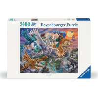 RAVENSBURGER Puzzle Vzduchom na Pegasovi 2000 dielikov