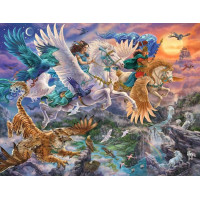RAVENSBURGER Puzzle Vzduchom na Pegasovi 2000 dielikov