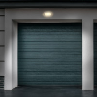 Solight LED vonkajšie osvetlenie oválne, 13W, 910lm, 4000K, IP54, 21cm, šedá farba