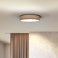 Solight LED osvetlenie s diaľkovým ovládačom Brownie, 48W, 3360lm, 40cm, zmena chromatickosti, stmievateľné