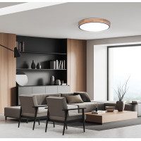 Solight LED osvetlenie s diaľkovým ovládačom Iron Oak, 60W, 4200lm, 51cm, zmena chromatickosti, stmievateľné