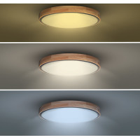 Solight LED osvetlenie s diaľkovým ovládačom Iron Oak, 60W, 4200lm, 51cm, zmena chromatickosti, stmievateľné