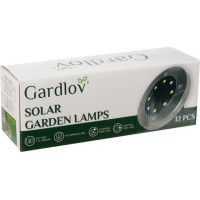 Záhradné solárne lampy Gardlov - 12 kusov