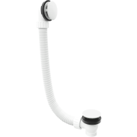 Polysan Vaňová súprava bez napúšťania, click-clack, dĺžka 1200mm, zátka 72mm, biela 71858.10