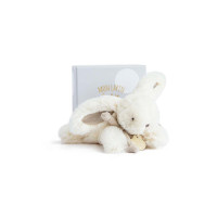Doudou Darčeková sada - Plyšový zajačik béžový 16 cm