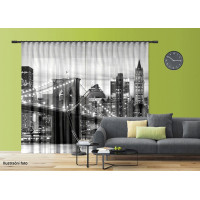Dizajnový záves NOČNÝ Brooklynský most 2 280x245cm