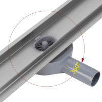 Odtokový sprchový žľab REA NEOX PRO 2v1 - inox