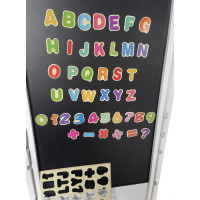 2Kids Toys Rastúca učiaca veža Mačka so šmykľavkou a tabuľou