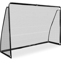 Futbalová bránka FORTE 180x120 cm - čierna