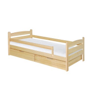 Detská posteľ z MASÍVU 200x90cm SO ŠUPLIKMI - MARY