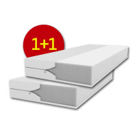 Penový matrac ECONOMY 1+1 (sada 2 ks) - 200x90x10 cm - PUR pena T2230