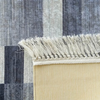 Kusový koberec BIANCA tiles - odtiene šedej