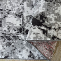 Kusový koberec HASTE Wood - šedý