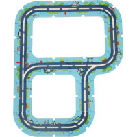 KIK Obrysové puzzle Policajná téma