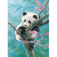 CASTORLAND Puzzle Bambusové snívanie 70 dielikov