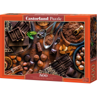 CASTORLAND Puzzle Čokoládové dobroty 500 dielikov
