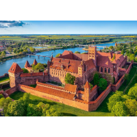 CASTORLAND Puzzle Hrad Malbork, Poľsko 500 dielikov