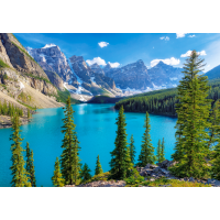 CASTORLAND Puzzle Jar pri jazere Moraine, Kanada 500 dielikov