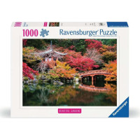 RAVENSBURGER Puzzle Kúzelné záhrady: Daigodži, Kjóto, Japonsko 1000 dielikov