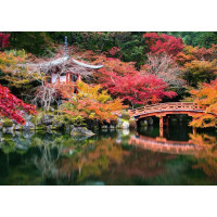 RAVENSBURGER Puzzle Kúzelné záhrady: Daigodži, Kjóto, Japonsko 1000 dielikov