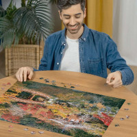 RAVENSBURGER Puzzle Kúzelné záhrady: Daigodži, Kjóto, Japonsko 1000 dielikov