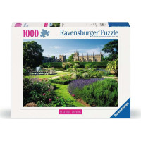 RAVENSBURGER Puzzle Kúzelné záhrady: Kráľovské záhrady, hrad Sudeley, Anglicko 1000 dielikov